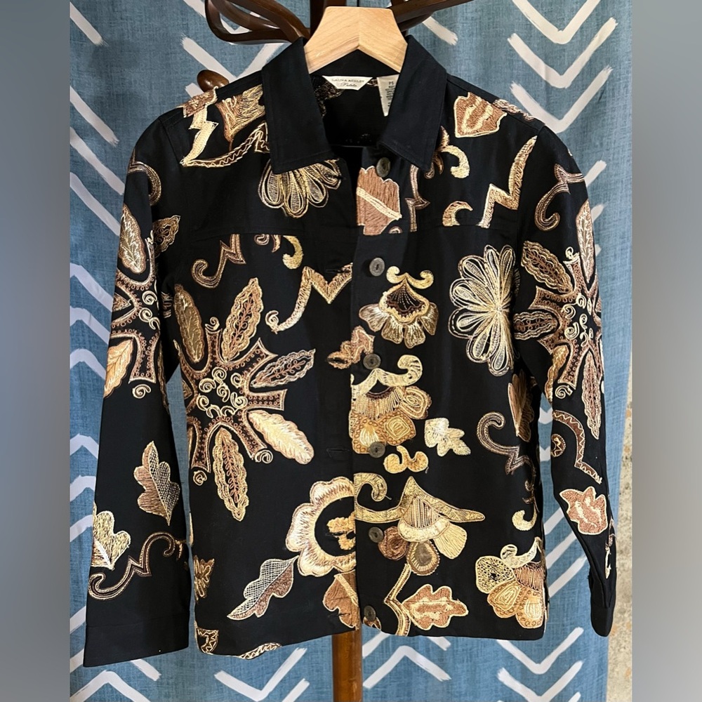 Laura Ashley Embroidered Jacket